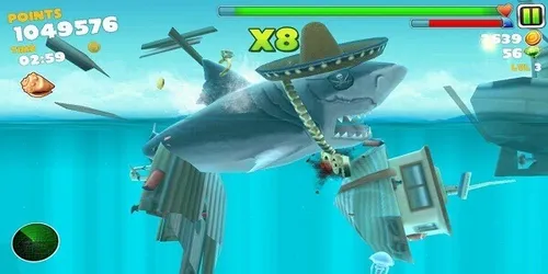 Hungry Shark Evolution screenshot