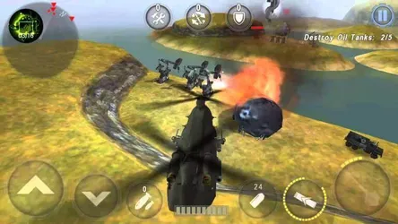 GUNSHIP BATTLE: Helicopter 3D screenshot
