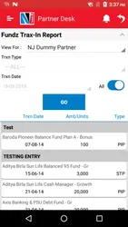 NJ Partner Desk screenshot
