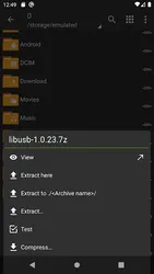 ZArchiver screenshot