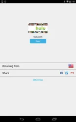 Hola VPN screenshot