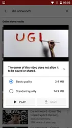 YouTube Go screenshot