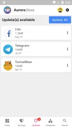 Aurora Store screenshot