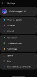 FMWhatsApp screenshot