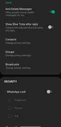 FMWhatsApp screenshot
