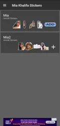 Mia Khalifa Stickers Whatsapp Apk screenshot