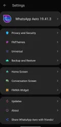 WhatsApp Aero screenshot