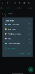 Whatsapp Business screenshot