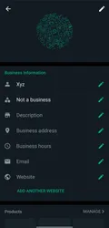 Whatsapp Business screenshot