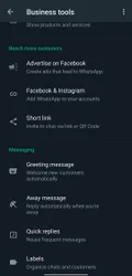 Whatsapp Business screenshot