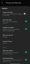 YOWhatsApp screenshot