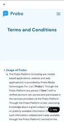 Probo screenshot