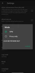 100MB VPN screenshot
