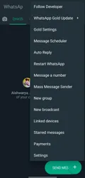 WhatsApp Gold screenshot