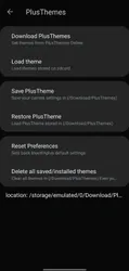 Blue WhatsApp screenshot