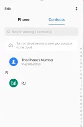 Realme Dialer screenshot