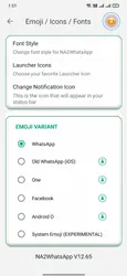 NA2 WhatsApp screenshot