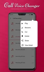 Call Girl Voice Changer screenshot