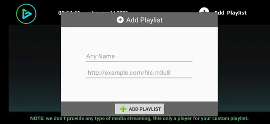 GTV Player screenshot