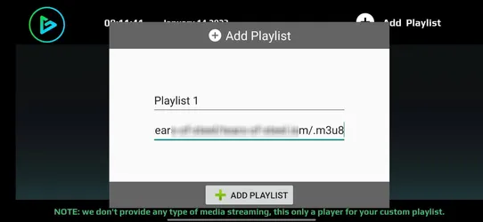 GTV Player screenshot
