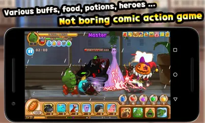 Larva Heroes: Lavengers screenshot