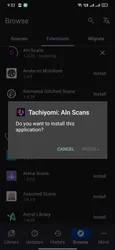 Tachiyomi screenshot