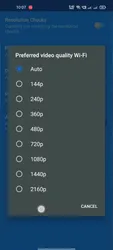 YouTube Blue screenshot