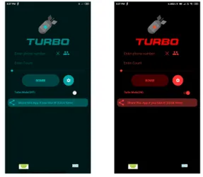 Turbo Bomber screenshot