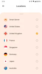 Fox VPN screenshot