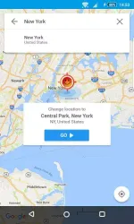 Hola Fake GPS screenshot