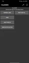 HushSMS screenshot