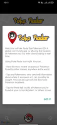 Poke Radar screenshot