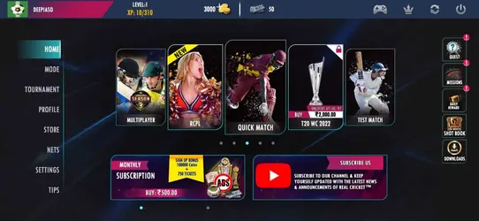 Real Cricket 22 screenshot