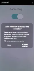 Ultrasurf screenshot