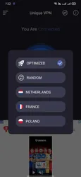 Unique VPN screenshot