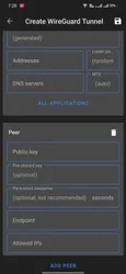 WireGuard screenshot
