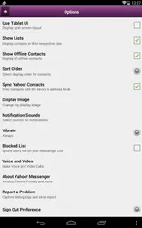 Yahoo Messenger screenshot