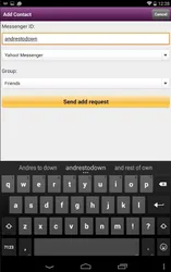 Yahoo Messenger screenshot