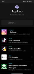 Applob screenshot