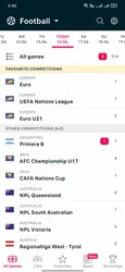 FlashScore screenshot
