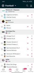 FlashScore screenshot