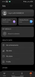 Huawei Health screenshot