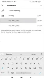 Microsoft Teams screenshot