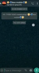 WhatsApp Dark screenshot