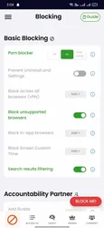 BlockerX screenshot