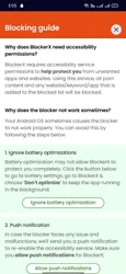 BlockerX screenshot