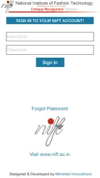 CMS NIFT screenshot