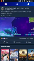 Facebook Gaming screenshot