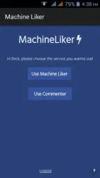 Machine Liker screenshot