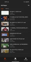 HB Video Player screenshot